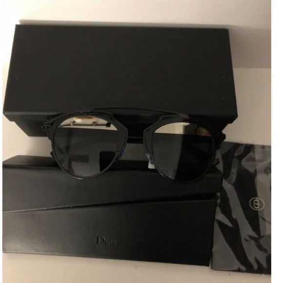 DIOR SO REAL Black - Gray and Silver Mirrored lens - Picture 9 of 15